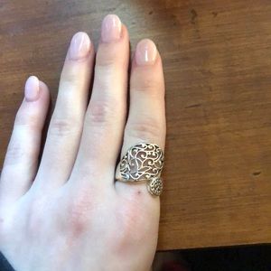 Size 6 sterling silver ring